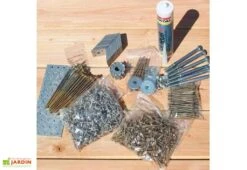 Kit Visserie Pour Carport Karibu Eco 2