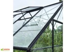 Halls Serre De Jardin En Aluminium Et Verre Horticole Universal 128 – 9,9 M² -Solid || Axi || EXIT TOYS Soldes Boutique lucarne toit serre verre universal 128
