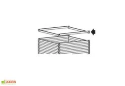 Madriers Supplémentaires Pour Abris Jardin Solid