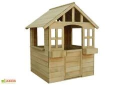 Maisonnette Pour Enfant En Bois - Cubby -Solid || Axi || EXIT TOYS Soldes Boutique maison cabane bois enfant