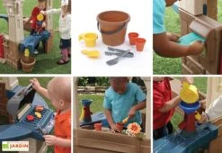 Step2 Maison De Jardin En Plastique Great Outdoors Playhouse 3 Activités 11 Step2 Maison De Jardin En Plastique Great Outdoors Playhouse 3 Activités -Solid || Axi || EXIT TOYS Soldes Boutique maison de jardin pour enfants great oudoors 137x179x95cm 4