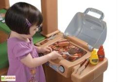 Step2 Maisonnette En Plastique Gather&Grill -Solid || Axi || EXIT TOYS Soldes Boutique maison en plastique gather and grill 4