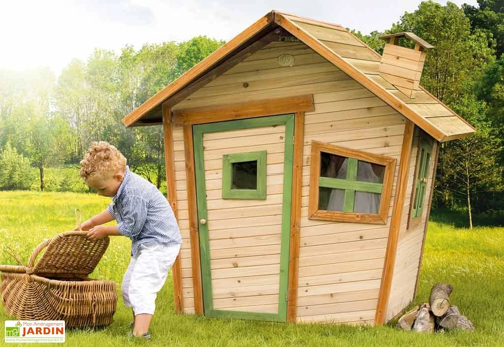 Axi Maisonnette Pour Enfant En Bois De Hemlock Alice 4 Axi Maisonnette Pour Enfant En Bois De Hemlock Alice – Image 2
