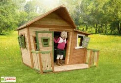 Axi Maisonnette Pour Enfant En Bois De Hemlock Lisa
