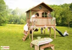 Axi Maisonnette Pour Enfant En Bois De Hemlock Sophie