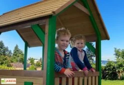 Axi Maisonnette Pour Enfant En Bois De Hemlock Forest -Solid || Axi || EXIT TOYS Soldes Boutique maison enfant cabane bois forest 2