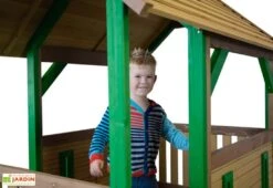 Axi Maisonnette Pour Enfant En Bois De Hemlock Forest -Solid || Axi || EXIT TOYS Soldes Boutique maison enfant cabane bois forest 3