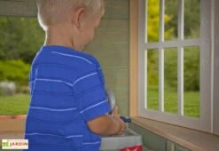 Maison D’Enfants En Bois Toute Equipée Victoria Inn -Solid || Axi || EXIT TOYS Soldes Boutique maison enfant cabane bois victorienne equipee cuisine 1