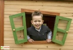 Axi Maisonnette Pour Enfant En Bois De Hemlock Iris -Solid || Axi || EXIT TOYS Soldes Boutique maison enfant iris 1