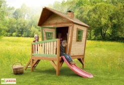 Axi Maisonnette Pour Enfant En Bois De Hemlock Iris
