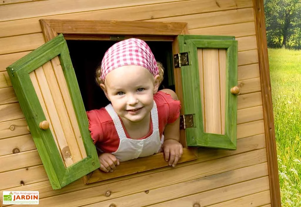 Axi Maisonnette Pour Enfant En Bois De Hemlock Robin 4 Axi Maisonnette Pour Enfant En Bois De Hemlock Robin – Image 2