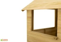 Maisonnette Pour Enfant En Bois - Cubby -Solid || Axi || EXIT TOYS Soldes Boutique maisonnette bois enfant jeu