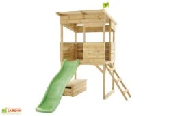 Cabane En Bois Pour Enfant Avec Toboggan – TP Treetops