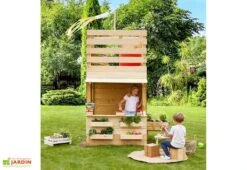 Cabane Enfant En Bois Soulet Façon Boutique – Shopping -Solid || Axi || EXIT TOYS Soldes Boutique maisonnette bois tour jeux marchande soulet