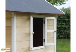 EXIT TOYS Maisonnette Pour Enfant En Bois De Cèdre Loft 100 (3 Coloris) -Solid || Axi || EXIT TOYS Soldes Boutique maisonnette enfant bois cedre loft 100 3 coloris 1