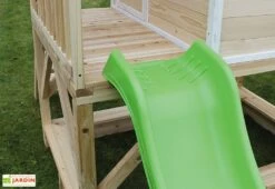 EXIT TOYS Maisonnette Enfant En Bois De Cèdre Avec Toboggan Loft 500 (3 Coloris) -Solid || Axi || EXIT TOYS Soldes Boutique maisonnette enfant bois cedre loft 500 3 coloris 3