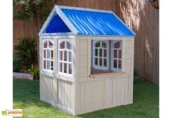 KidKraft Maisonnette En Bois Pour Enfant Cèdre Traité 111 X 121 Cm – Cooper -Solid || Axi || EXIT TOYS Soldes Boutique maisonnette enfant bois cedre traite 3