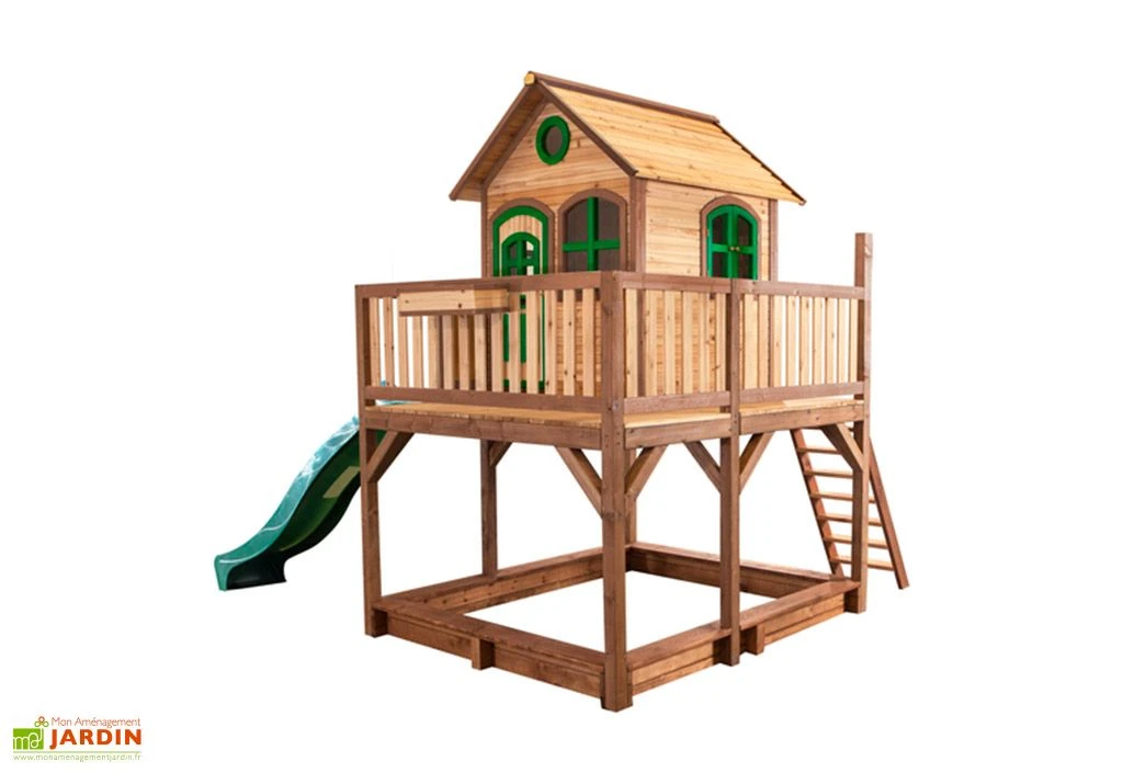 Axi Maisonnette Pour Enfant En Bois De Hemlock Liam 1 4 Axi Maisonnette Pour Enfant En Bois De Hemlock Liam 1 – Image 2
