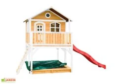 Axi Maisonnette Pour Enfant En Bois De Hemlock Marc -Solid || Axi || EXIT TOYS Soldes Boutique maisonnette enfant bois hemlock marc 2