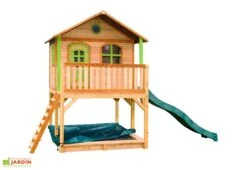 Axi Maisonnette Pour Enfant En Bois De Hemlock Marc