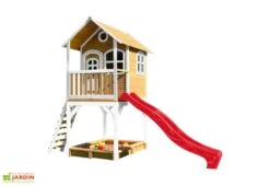 Axi Maisonnette Pour Enfant En Bois De Hemlock Sarah -Solid || Axi || EXIT TOYS Soldes Boutique maisonnette enfant bois hemlock sarah 1