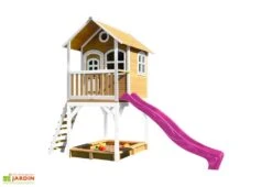 Axi Maisonnette Pour Enfant En Bois De Hemlock Sarah -Solid || Axi || EXIT TOYS Soldes Boutique maisonnette enfant bois hemlock sarah 3