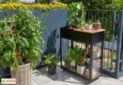 Mini Serre De Jardin Table à Jardiner – Juliana Vertical