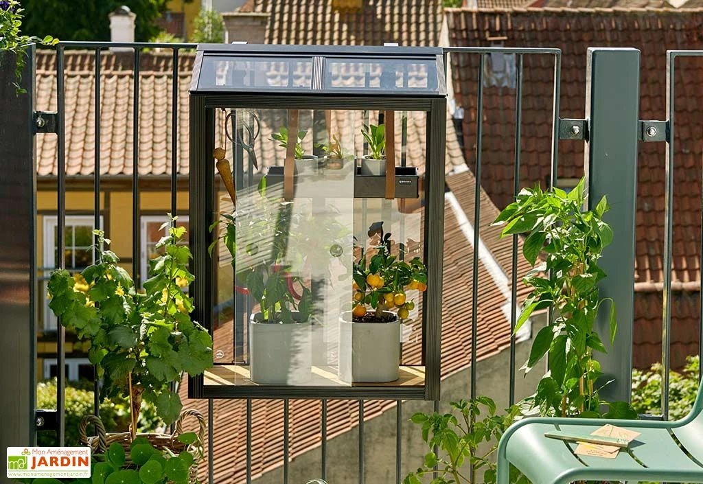 Mini Serre De Balcon En Verre Trempé – Juliana Balcony 4 Mini Serre De Balcon En Verre Trempé – Juliana Balcony – Image 2