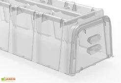 Serre De Jardin Tunnel De Forçage : Bases + Embouts + Piquets (105 X 39 X 30 Cm) -Solid || Axi || EXIT TOYS Soldes Boutique mini serre tunnel forcage mvi modulo 40 2