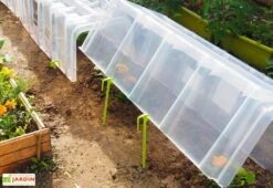 Serre De Jardin Tunnel De Forçage : Bases + Embouts + Piquets (105 X 39 X 30 Cm) -Solid || Axi || EXIT TOYS Soldes Boutique mini serre tunnel forcage mvi modulo 40 4