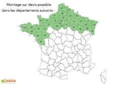 Chalet En Bois Habitable 15 M² - Bungalow Design Studio 395 X 375 Cm -Solid || Axi || EXIT TOYS Soldes Boutique montage france anex 1 3
