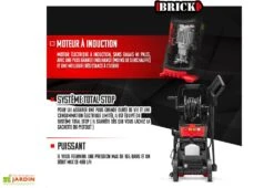 Nettoyeur Haute Pression à Induction – 2100 W 12 Nettoyeur Haute Pression à Induction – 2100 W -Solid || Axi || EXIT TOYS Soldes Boutique nettoyeur haute pression electrique puissant 2100w brick
