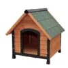 Niche Pour Chien En Bois Traité + Toiture En Shingle -Solid || Axi || EXIT TOYS Soldes Boutique niche chien bois faura