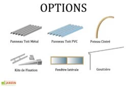 Solid Carport Bois Modulable 3x5 M -Solid || Axi || EXIT TOYS Soldes Boutique options tous carports bois
