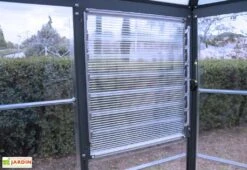 Lucarne Latérale Pour Serre De Jardin Argent Palram-Canopia -Solid || Axi || EXIT TOYS Soldes Boutique ouverture lucarne paroi serre jardin palram canopia 1