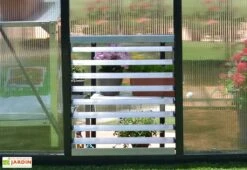 Lucarne Latérale Pour Serre De Jardin Argent Palram-Canopia -Solid || Axi || EXIT TOYS Soldes Boutique ouverture lucarne paroi serre jardin palram canopia