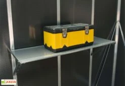 Pack De 4 étagères Pour Abris De Jardin Yukon -Solid || Axi || EXIT TOYS Soldes Boutique pack etageres abris jardin yukon 2