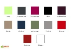 Pot De Fleurs En Plastique Colors Up S Simple Ou Double Paroi (Ø40/27 X 80 Cm) -Solid || Axi || EXIT TOYS Soldes Boutique palette 1