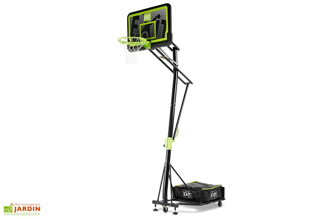 EXIT TOYS Panier De Basket Mobile Avec Roulettes Galaxy Noir 4 EXIT TOYS Panier De Basket Mobile Avec Roulettes Galaxy Noir – Image 2