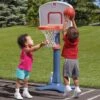 Step2 Panier De Basket Réglable Pour Tout Petits 122 Cm -Solid || Axi || EXIT TOYS Soldes Boutique panier basket reglable enfant ajustable bebe ballon basketball 1