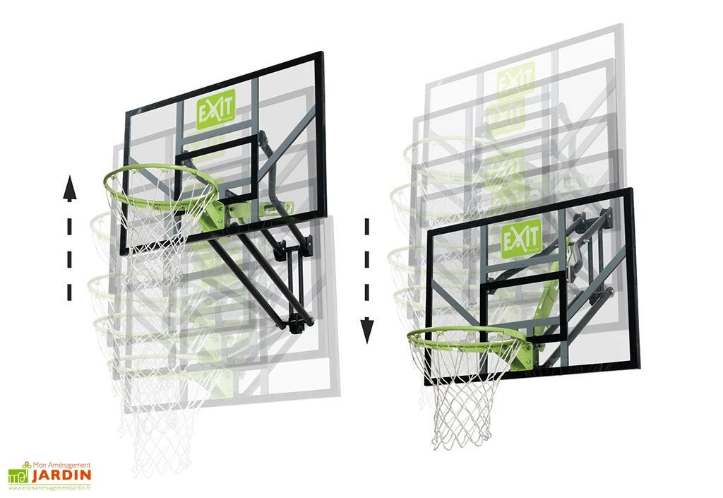 EXIT TOYS Panier De Basket Mural Réglable En Hauteur Galaxy 5 EXIT TOYS Panier De Basket Mural Réglable En Hauteur Galaxy – Image 3