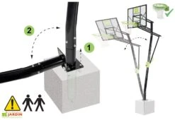EXIT TOYS Panier De Basket Sur Pied Galaxy Spécial Dunk -Solid || Axi || EXIT TOYS Soldes Boutique panier de basket sur pied dunk 4