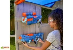 KidKraft Aire De Jeux En Bois Nerf Geo Strike Headquarters -Solid || Axi || EXIT TOYS Soldes Boutique parc de jeux exterieur jardin
