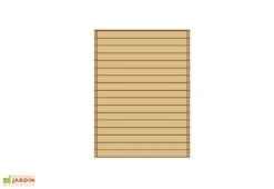 Paroi Latérale Pleine Pour Carports Modulables Solid