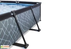 EXIT TOYS Piscine Hors Sol Tubulaire Rectangulaire – 300 X 200 X 65 Cm -Solid || Axi || EXIT TOYS Soldes Boutique piscine hors sol tubulaire acier pvc exit toys