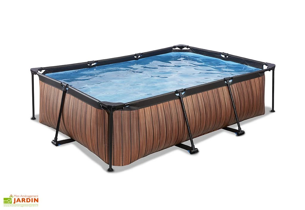 EXIT TOYS Piscine Hors Sol Tubulaire Rectangulaire – 220 X 150 X 65 Cm 3 EXIT TOYS Piscine Hors Sol Tubulaire Rectangulaire – 220 X 150 X 65 Cm