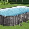 Piscine Hors-sol Tubulaire Ovale – 6,1 X 3,6 X 1,2 M -Solid || Axi || EXIT TOYS Soldes Boutique piscine hors sol tubulaire 1
