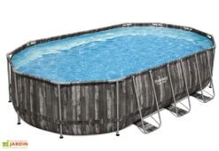 Piscine Hors-sol Tubulaire Ovale – 6,1 X 3,6 X 1,2 M -Solid || Axi || EXIT TOYS Soldes Boutique piscine jardin pvc
