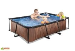 EXIT TOYS Piscine Hors Sol Tubulaire Rectangulaire – 220 X 150 X 65 Cm 11 EXIT TOYS Piscine Hors Sol Tubulaire Rectangulaire – 220 X 150 X 65 Cm -Solid || Axi || EXIT TOYS Soldes Boutique piscine rectangulaire enfant 220x150cm exit toys