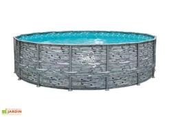Piscine Hors-sol Tubulaire Ronde – ∅ 4,8 M